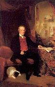 Phillips, Thomas George O'Brien Wyndham, Third Earl of Egremont oil